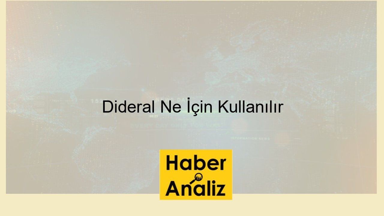 Dideral İlacının Nörolojik Tedavilerdeki Rolü - TÜRKINFORM Son dakika ...