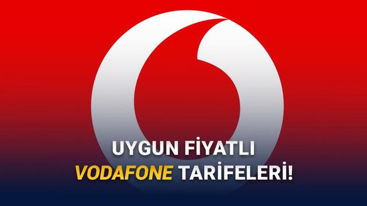 Vodafone 2025 tarifeleri neler, faturalı ve faturasız fiyat listesi güncellendi mi?
