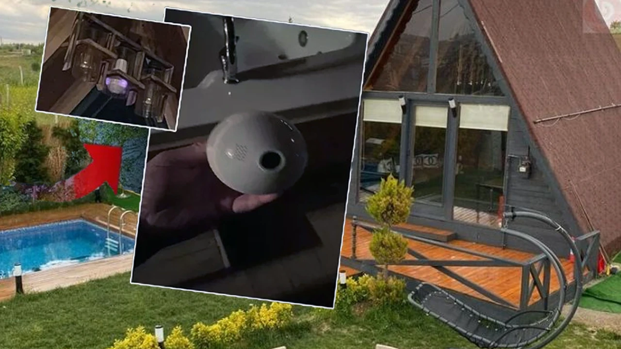 Bungalovda 'gizli kamera skandalında' yeni delil! Çember daralıyor