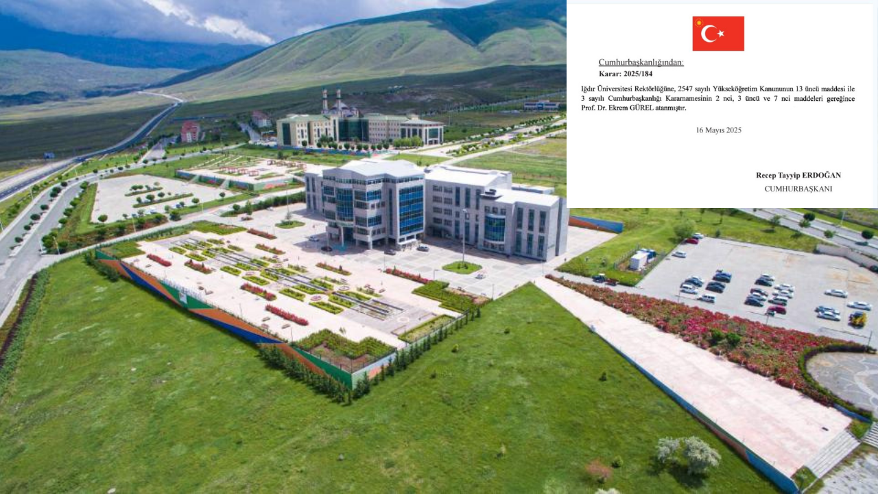 Iğdır Üniversitesi Rektörlüğü’ne Atama Kararı Resmî Gazete’de: Prof. Dr. Ekrem Gürel Göreve Getirildi