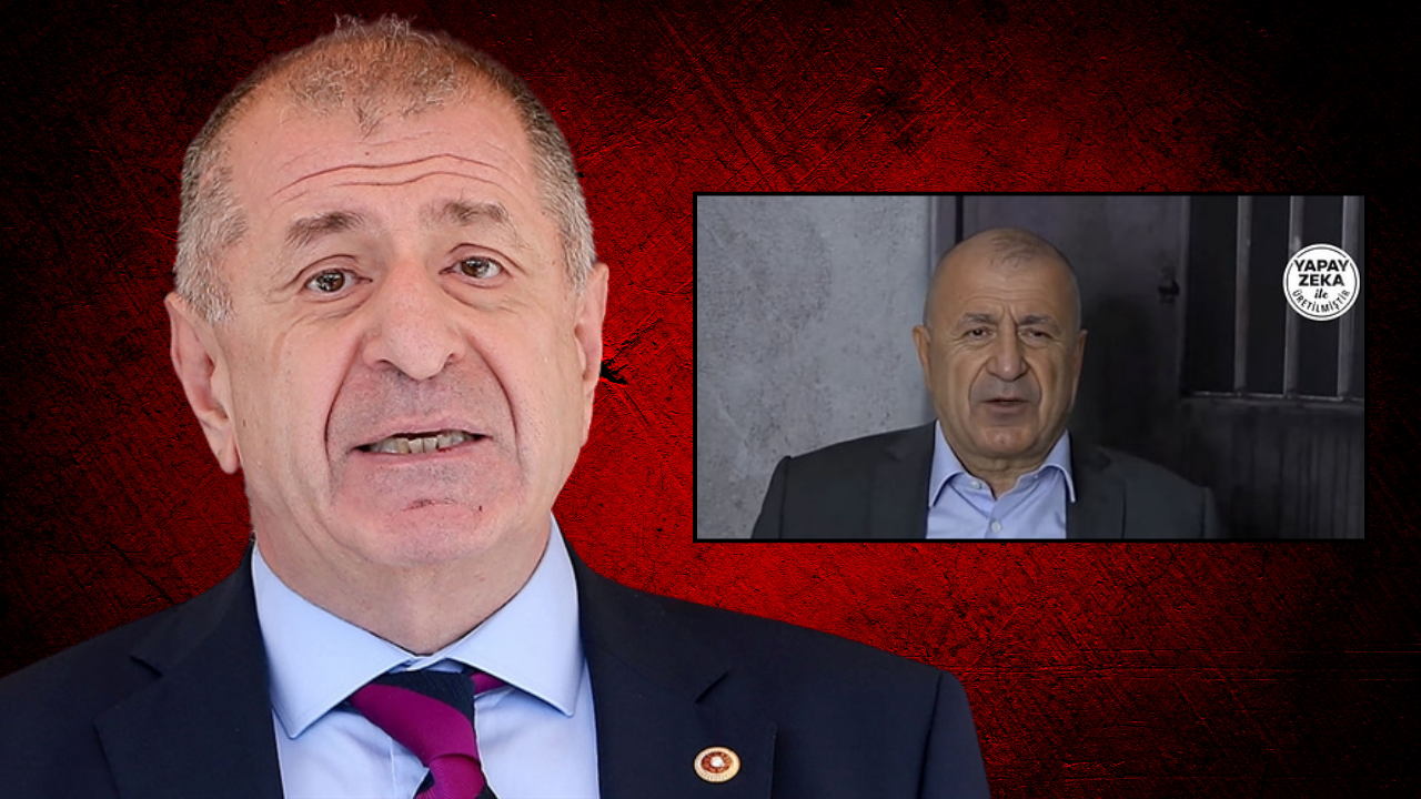 Ümit Özdağ yapay zeka ile ekrana "konuk" oldu!