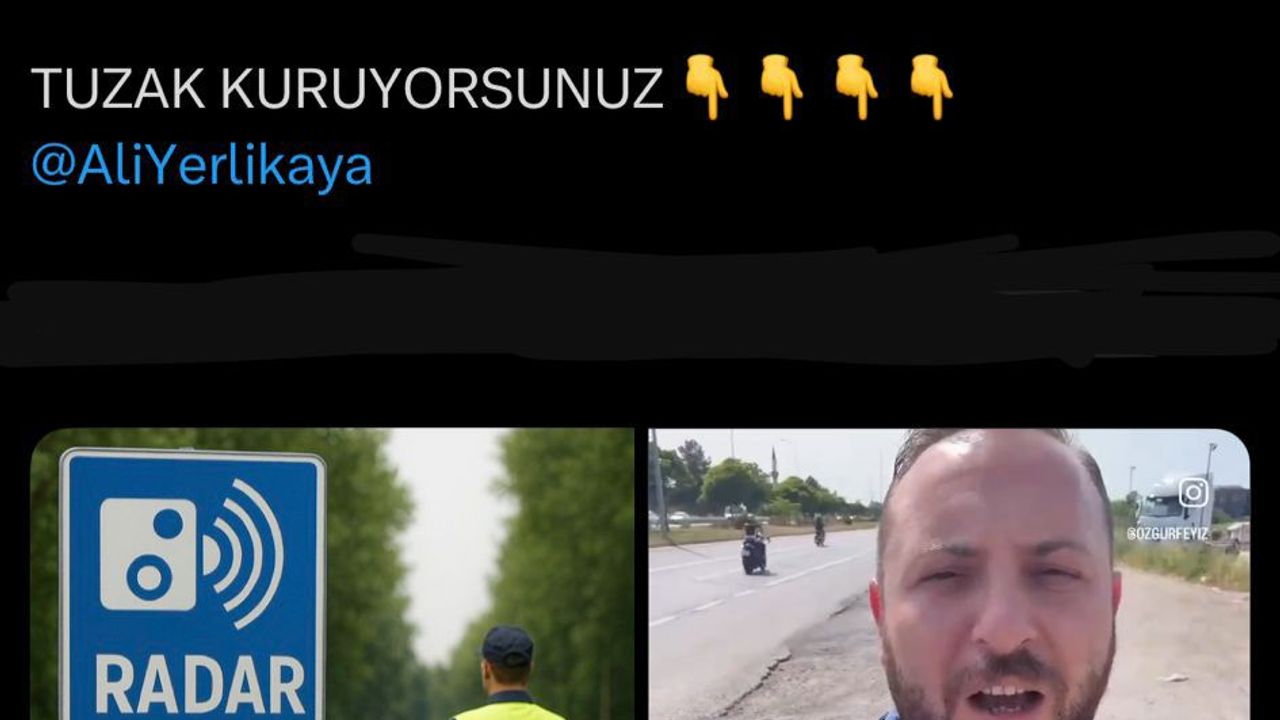 Radar uygulaması tartışma yarattı: “Tuzak Kuruyorsunuz” tepkisi