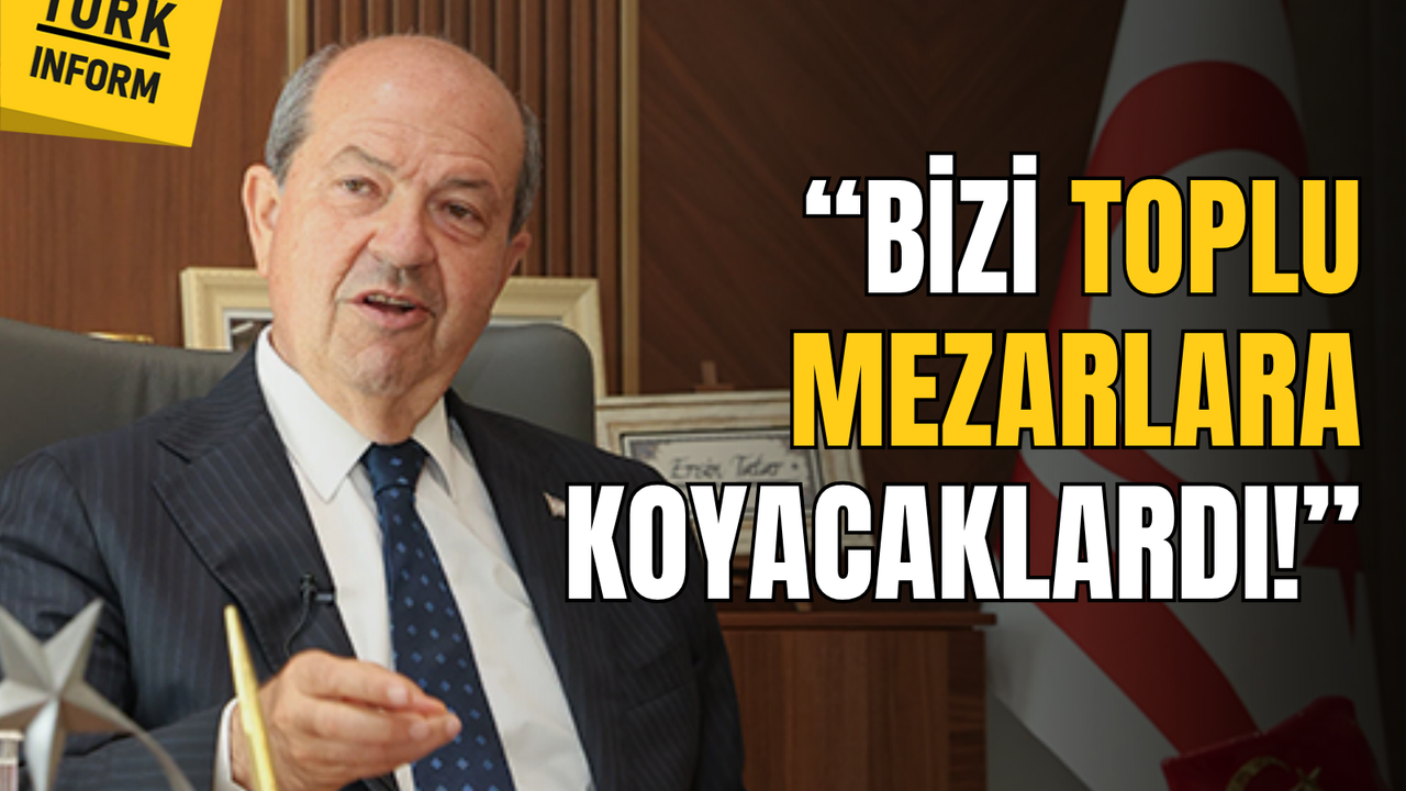 KKTC Cumhurbaşkanı Tatar'dan Kıbrıs Barış Harekatı'nın yıldönümü için özel açıklamalar!