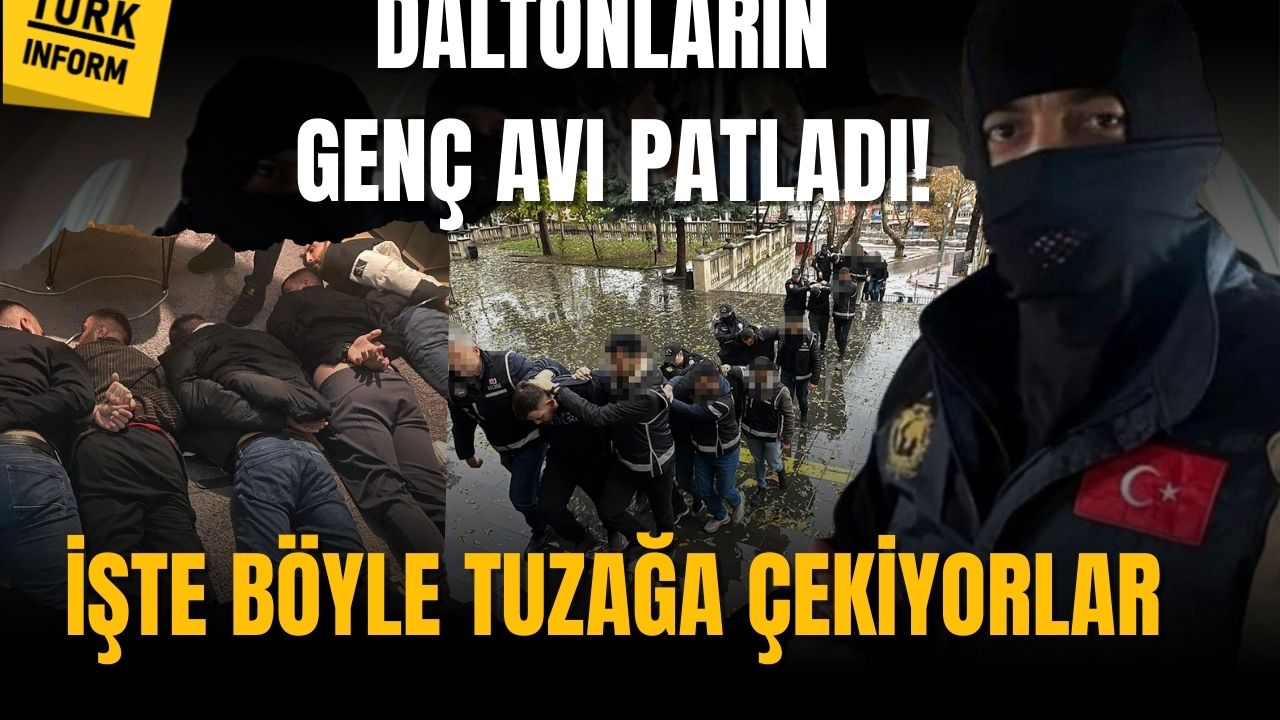 Daltonların genç avı patladı! İşte böyle tuzağa çekiyorlar…