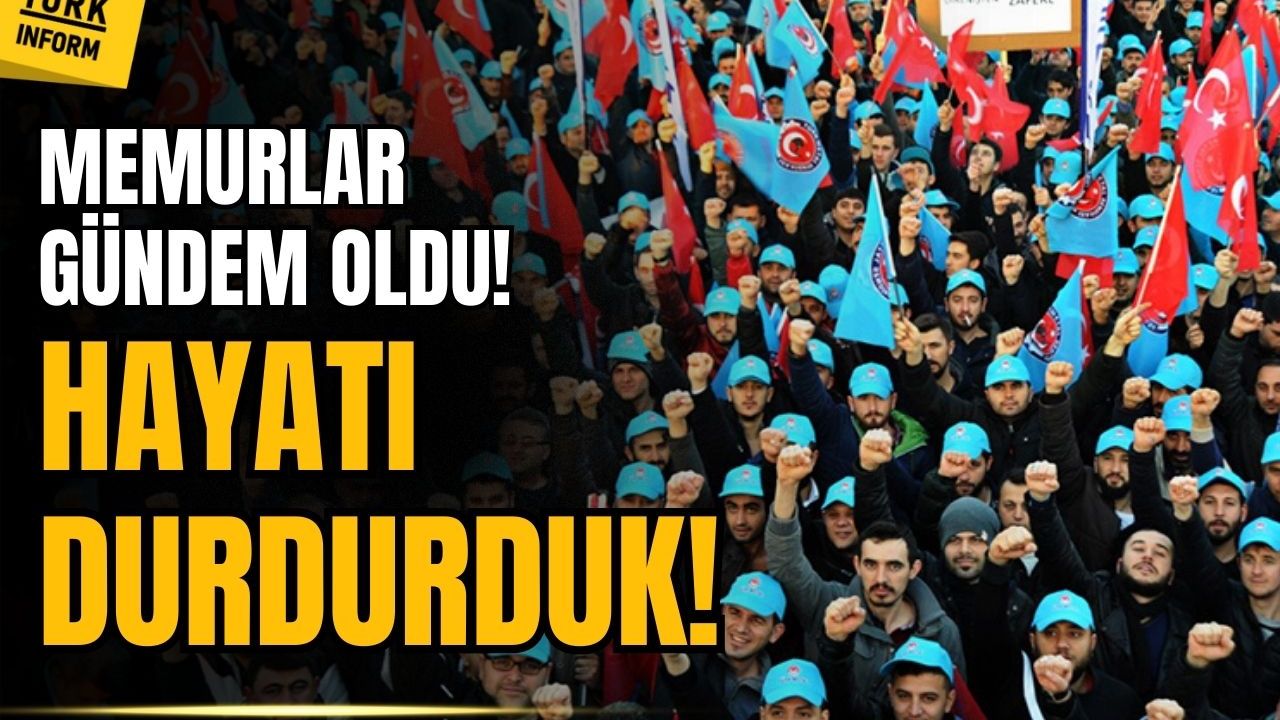Memurlar seslerinin duyulmasını istiyor: Sosyal medyanın gündemi oldular!