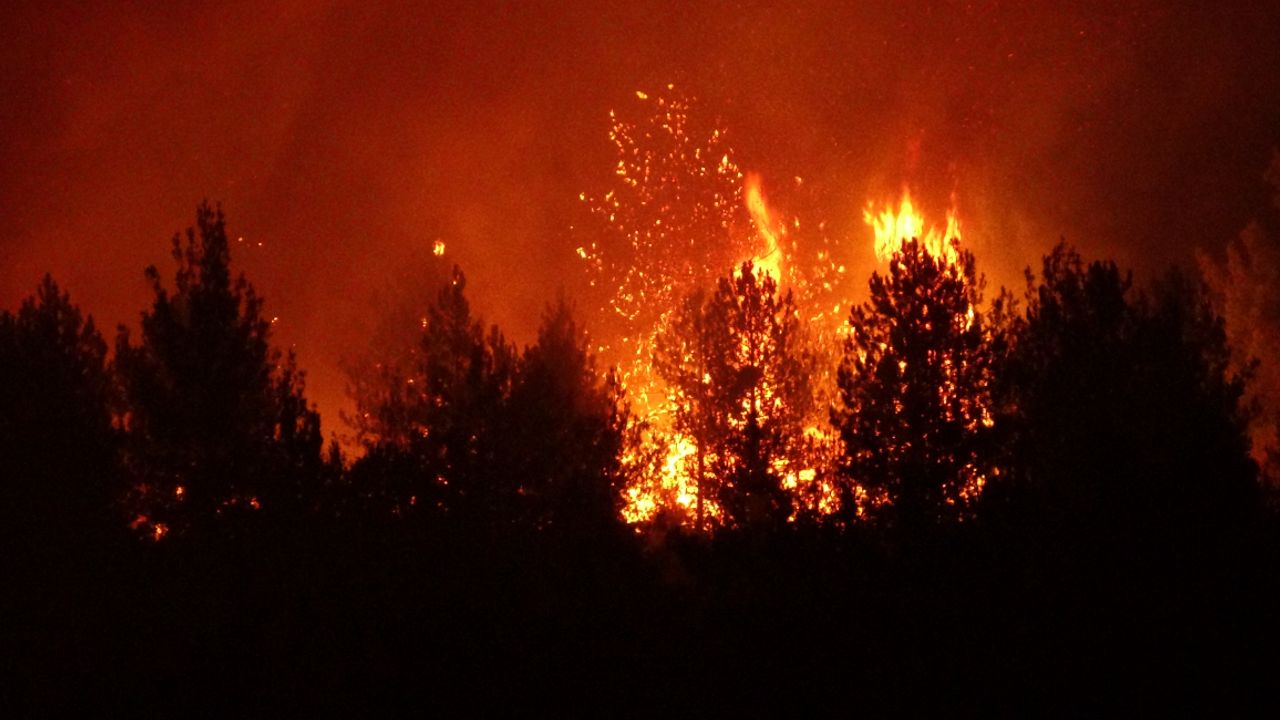 Kastamonu-Karabük sınırında iki ayrı yangın paniği