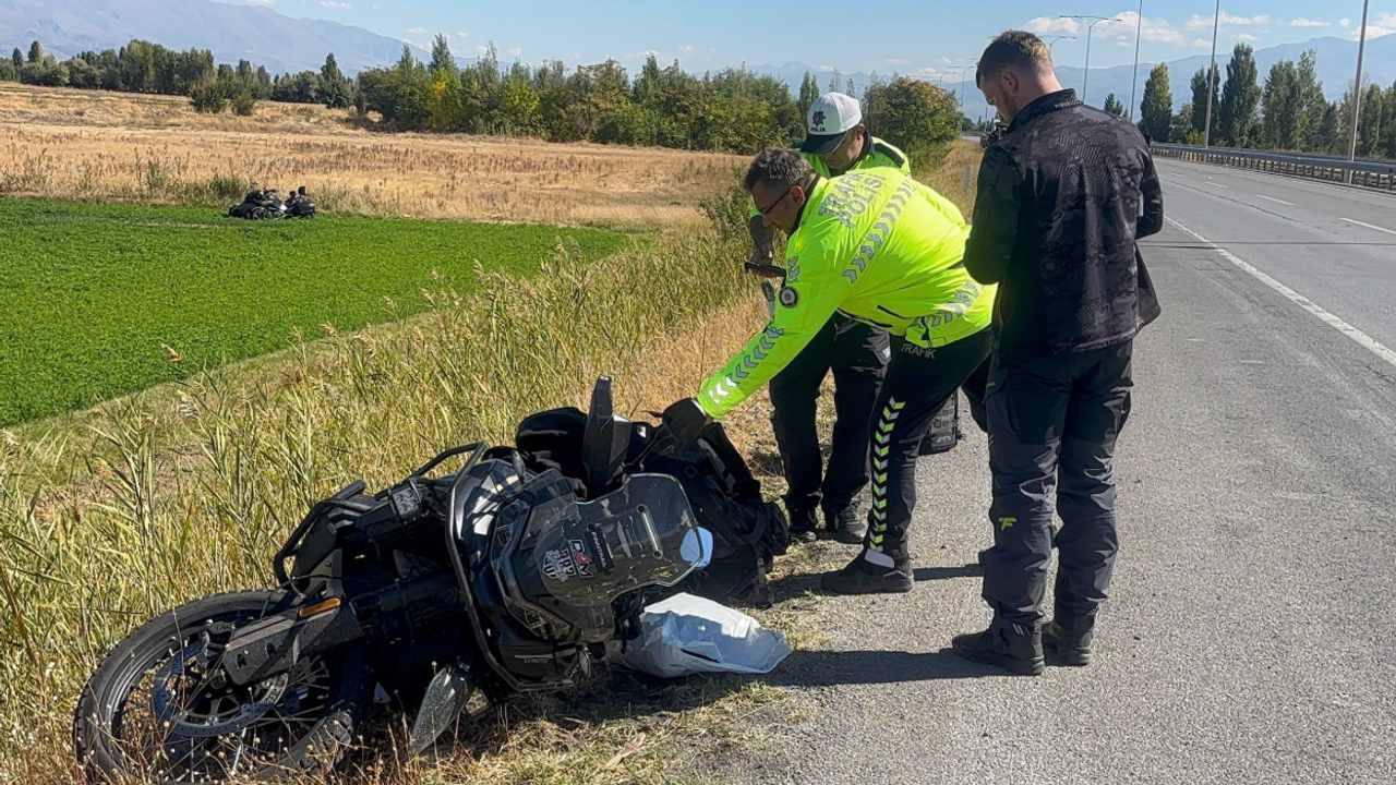 Kapadokya yolunda feci kaza: Rus motosiklet sürücüsü Erzincan’da hayatını kaybetti
