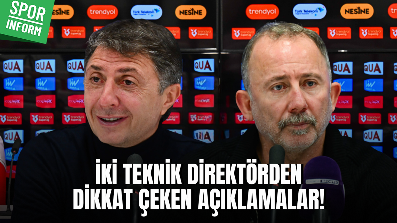 Kasımpaşa-Beşiktaş maçının ardından iki teknik adamdan dikkat çeken açıklamalar