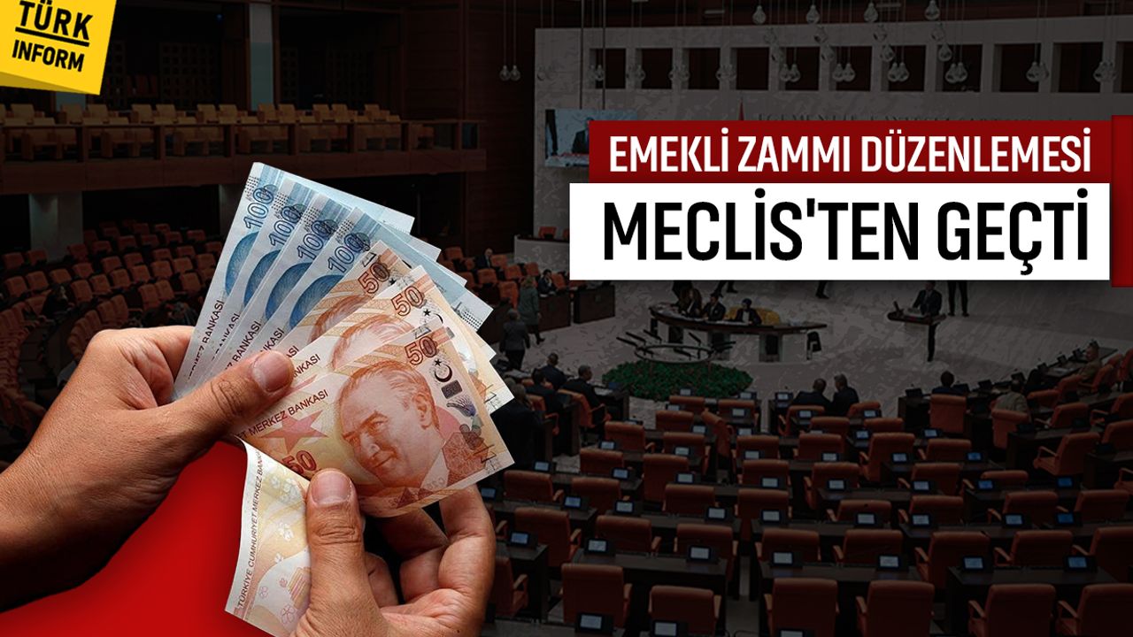 TBMM'den geçti: En düşük emekli maaşı belli oldu!