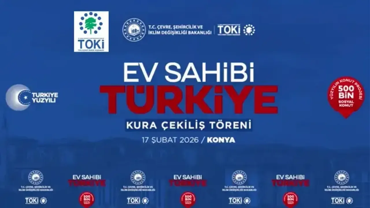 Konya TOKİ kura sonuçları isim listesi belli oldu mu, kura çekimi canlı nasıl izlenir?
