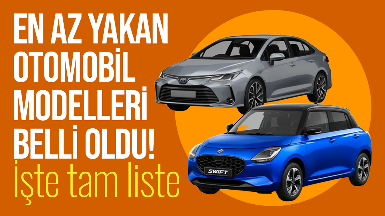 En az yakan otomatik vitesli ve benzinli otomobil hangisi? İşte o modeller...