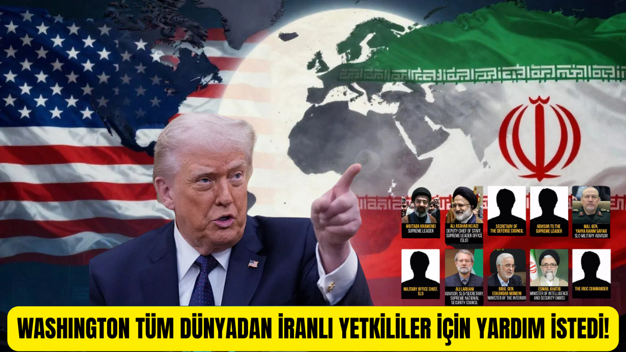 Washington'dan İranlı yetkililer için bilgi verene servet değerinde ödül