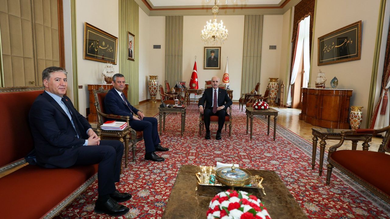 Ara seçim görüşmesi! Özgür Özel, Numan Kurtulmuş’la bir araya geldi