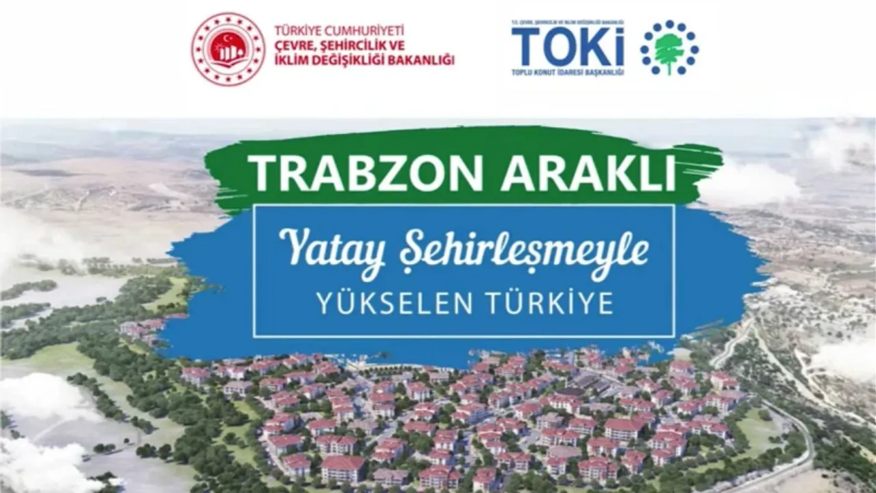 TOKİ Trabzon Araklı kura çekilişi sonuçları ve isim listesi açıklandı mı?