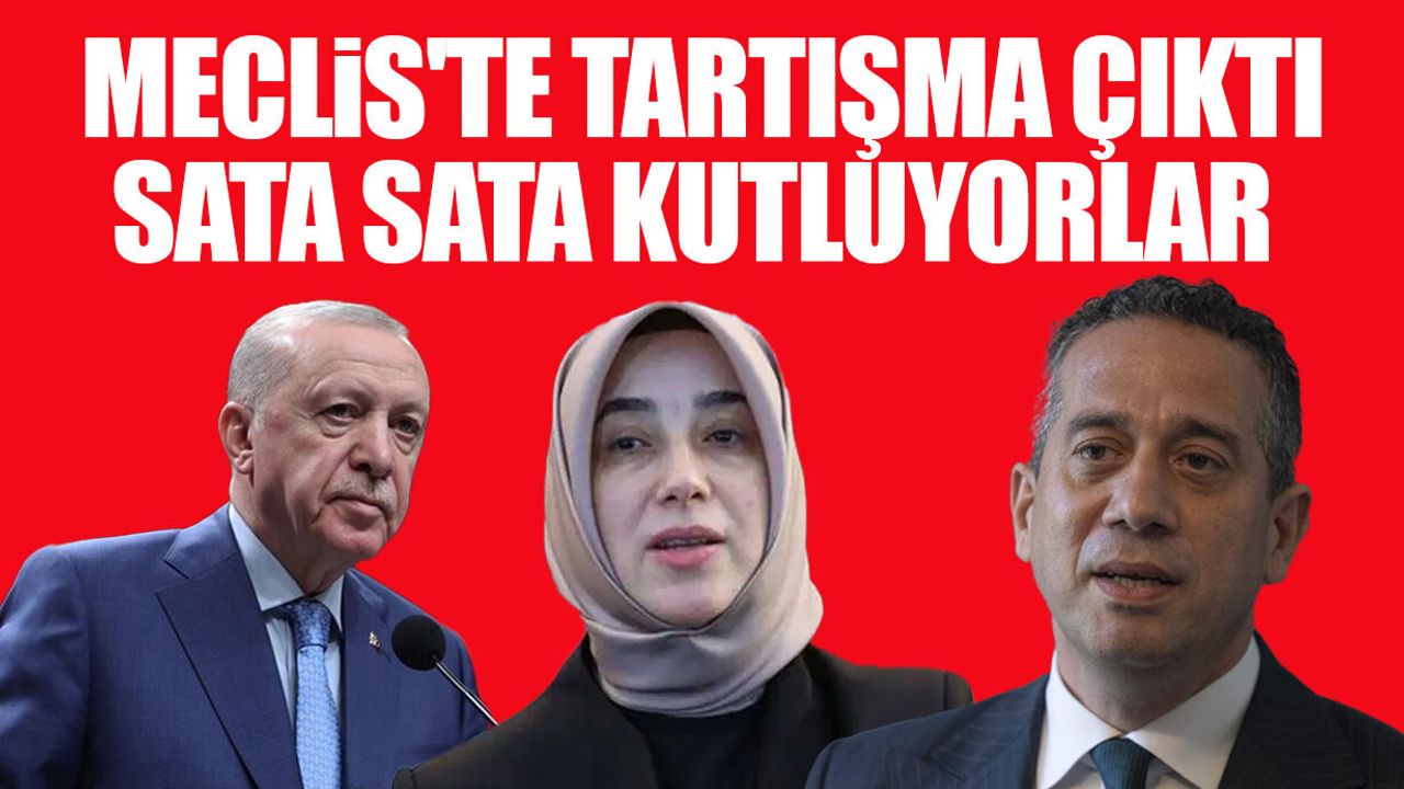 Meclis'te tartışma çıktı: Sata sata kutluyorlar
