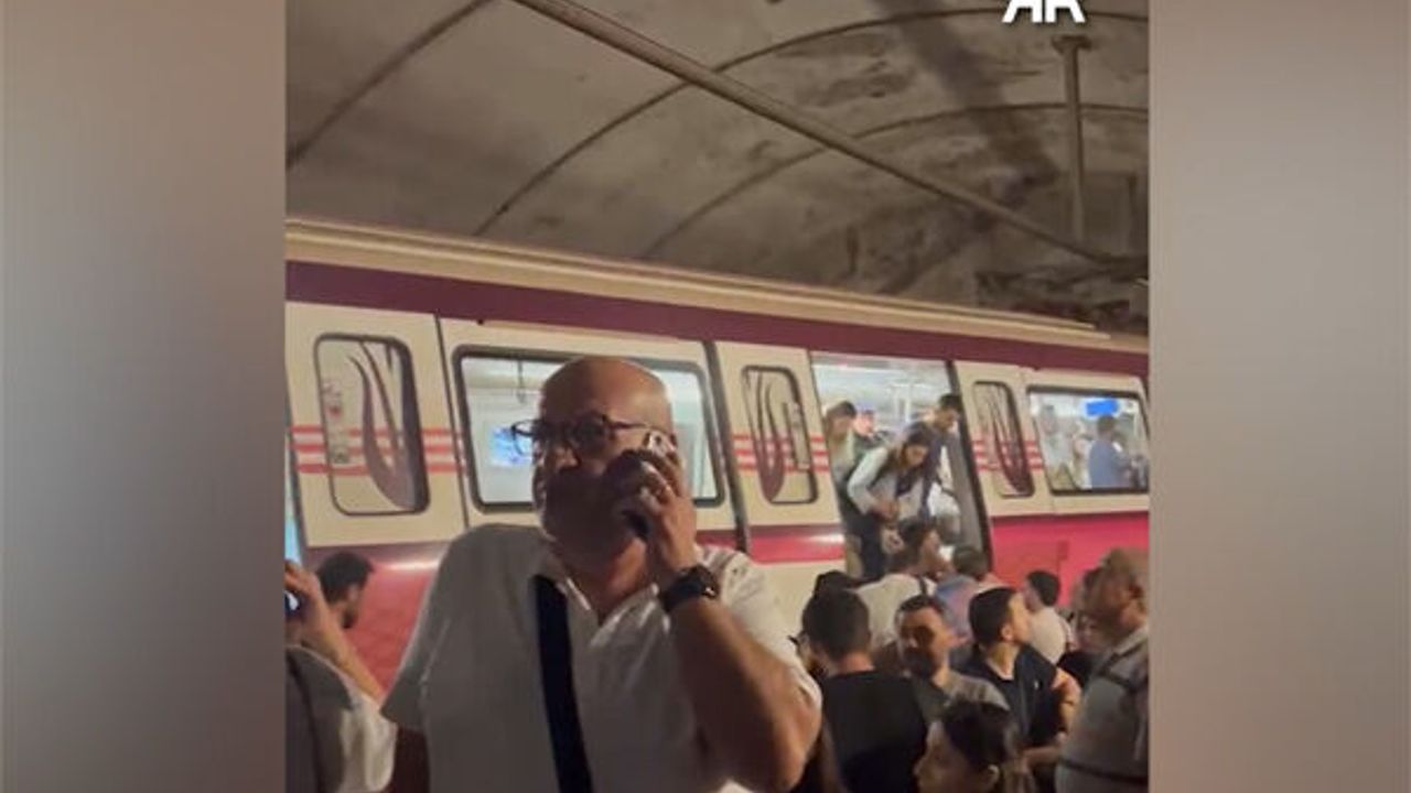 Sabiha Gökçen metro hattında korku dolu anlar!