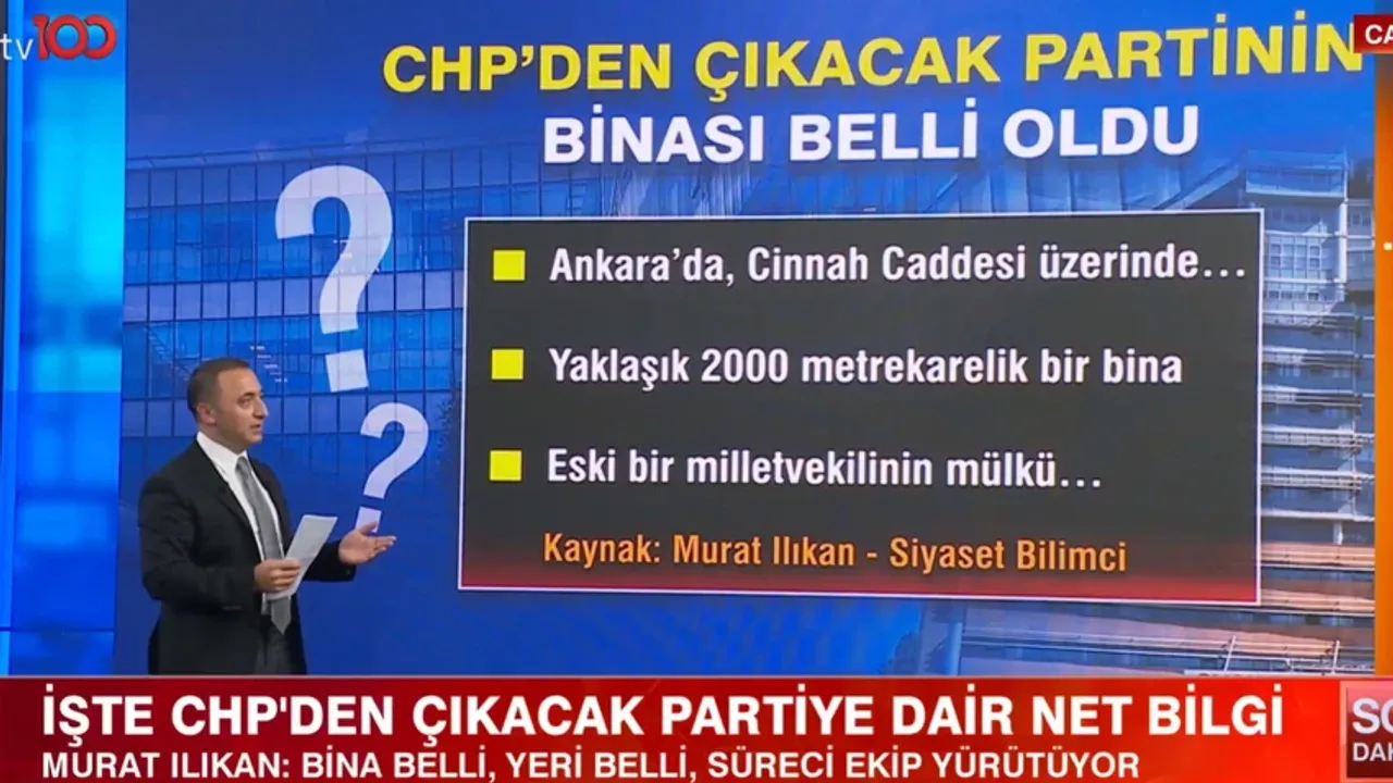 CHP kulislerini sarsan iddia: Murat Ilıkan yeni partinin binası için açık adres verdi!