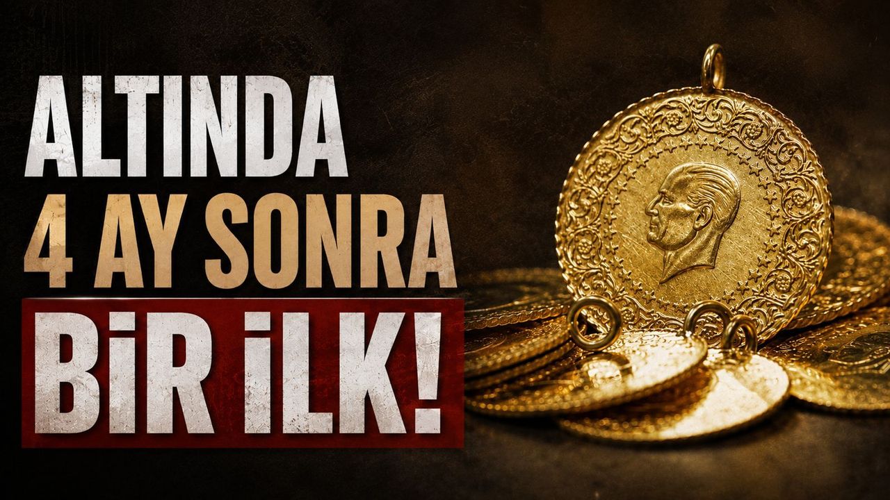 Altında 4 ay sonra bir ilk! Tüm yatırımcıları ilgilendiriyor…