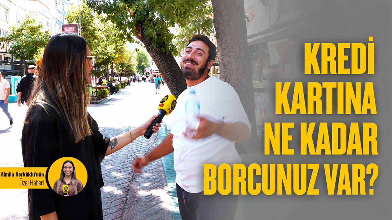 Kredi kartına ne kadar borcunuz var?