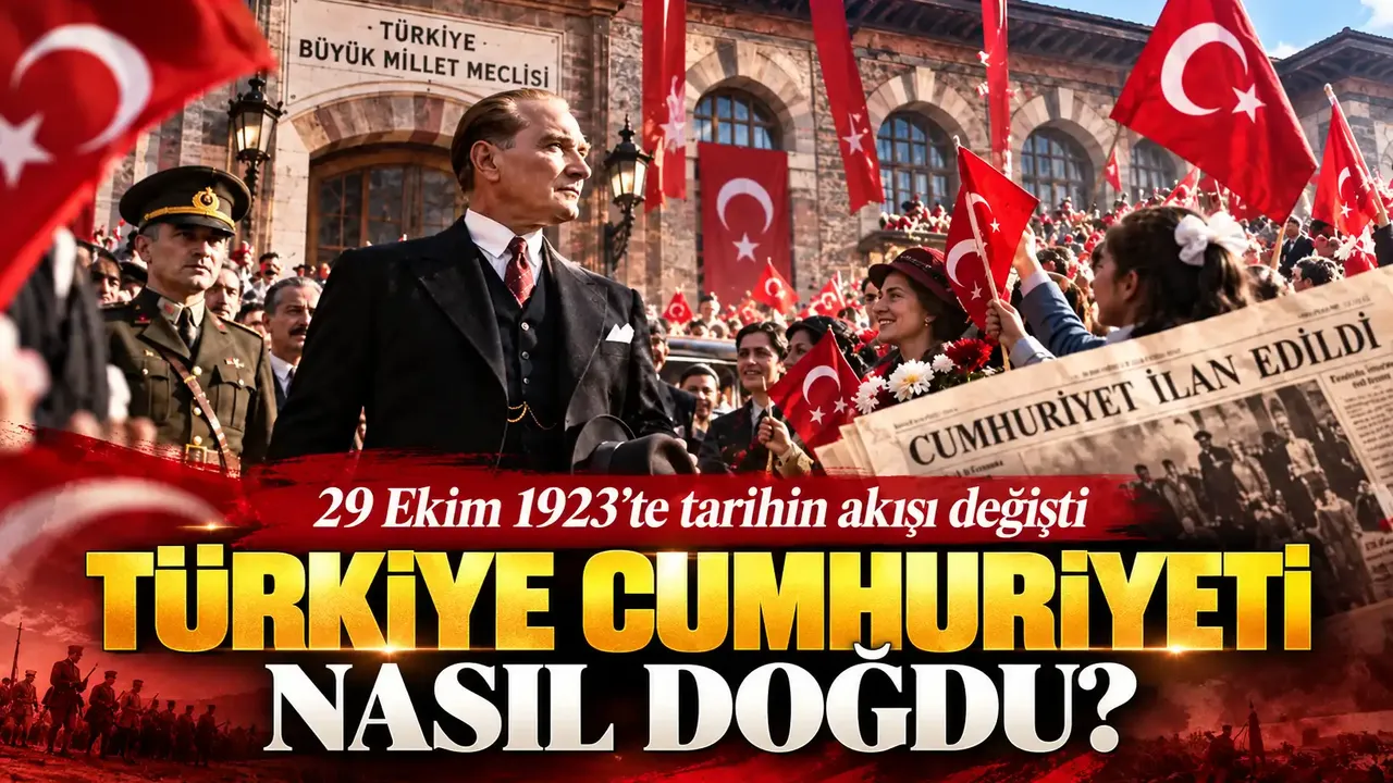 29 Ekim 1923’te tarihin akışı değişti: Türkiye Cumhuriyeti nasıl doğdu?
