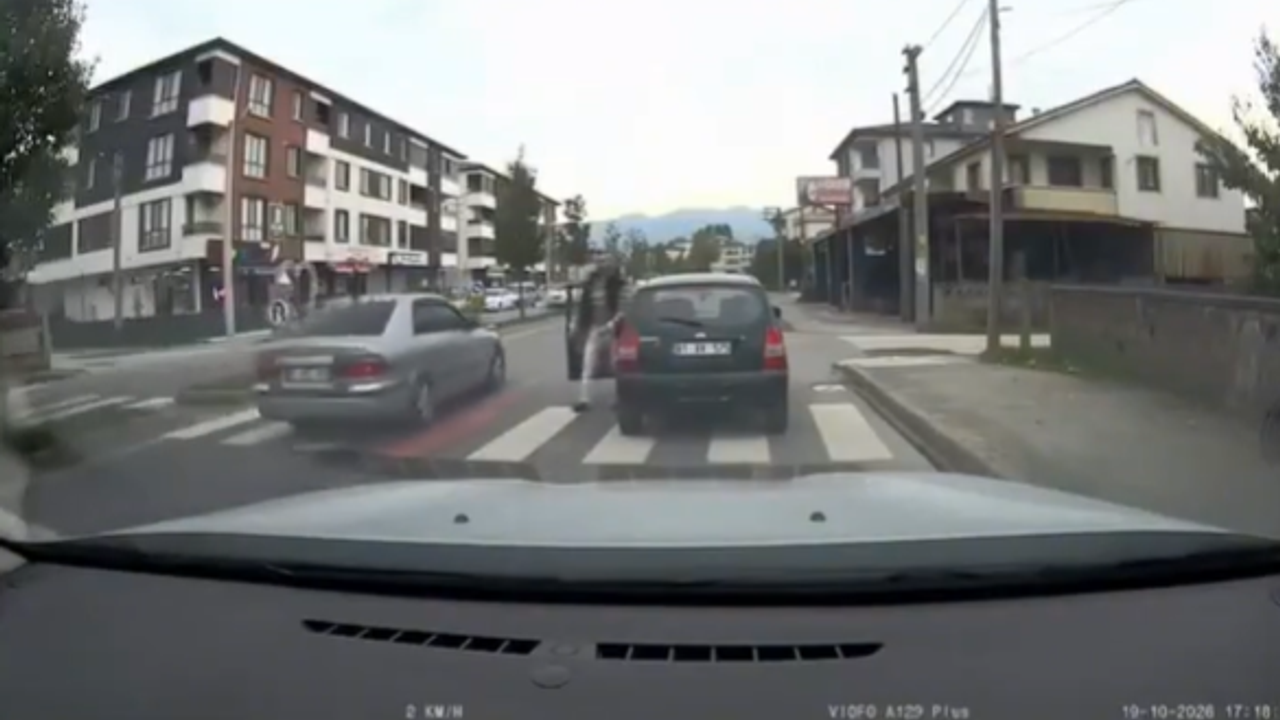 Düzce’de kadın sürücünün önünü kesti! 267 bin TL ceza yedi