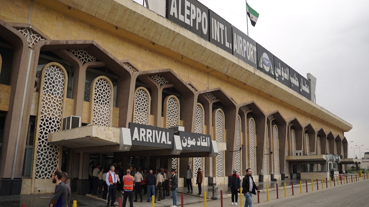 Halep Uluslararası Havalimanı yeniden hizmette
