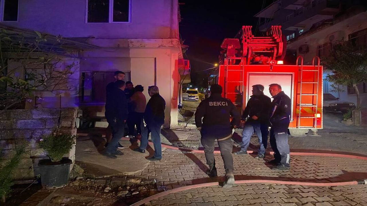 Annesiyle tartıştı evi ateşe verdi! Faciadan dönüldü