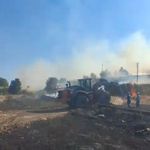 Kütahya'daki otluk yangını korkuttu