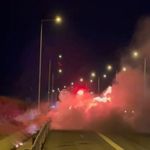 Kuzey Marmara Otoyolu'nda seyir halindeki otomobil alev alev yandı