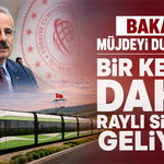 Bakan müjdeyi duyurdu: Bir kente daha raylı sistem geliyor!