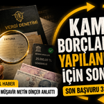 Kamu borçlarında yapılandırma için son viraj: Son başvuru 31 Ağustos