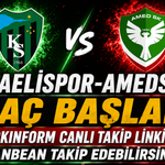 Kocaelispor-Amedspor MAÇI CANLI İZLE | Trendyol Süper Lig