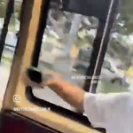 Trafikte kavga kamerada! Kadın yolcu minibüsten düştü