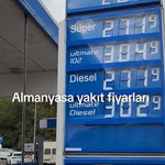 Almanya’daki akaryakıt fiyatlarını gösteren gurbetçi: “Türkiye’de yakıt fiyatları çok diyenlere gelsin”