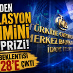 TCMB’den enflasyon tahmini sürprizi! 2026 beklentisi yüzde 28’e çıktı