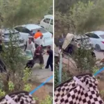 Köpeğini gezdiren küçük kızı bıçakladı, annesinin kolunu kırdı!