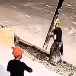 Beton dökümü faciaya dönüştü! İşçi, hortumun çarpmasıyla feci şekilde can verdi