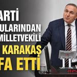 İYİ Parti kurucularından Aydın Milletvekili Ömer Karakaş istifa etti