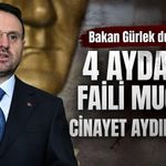 Bakan Gürlek duyurdu: 4 ayda 35 faili meçhul cinayet aydınlatıldı