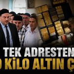 Alihan Kuriş Suç Örgütü operasyonunda 200 kilo külçe altın ele geçirildi