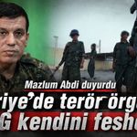 Suriye’de terör örgütü YPG/SDG kendini feshetti!