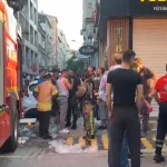 Bakırköy’de otelde yangın paniği! Konuklar tahliye edildi