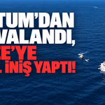Batum’dan havalanan uçak Rize açıklarında denize acil iniş yaptı