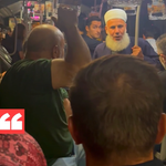 Metrobüste tebliğ yapan kişiye müdahale edince ortalık karıştı!