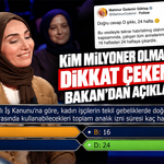 Kim Milyoner Olmak İster’de dikkat çeken soru! Bakan’dan açıklama geldi