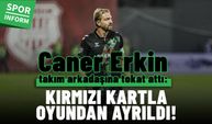 Caner Erkin takım arkadaşına tokat attı: Kırmızı kartla oyundan ayrıldı!