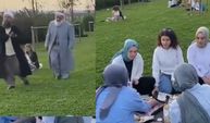 İstanbul'da kapalı olan kadınlara "Çarşaf giyin" tebliği!