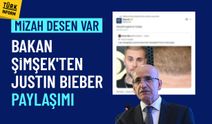 Mehmet Şimşek'in Justin Bieber paylaşımı sosyal medyayı salladı