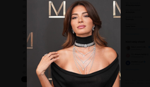 Oyuncu Melisa Aslı Pamuk, Paris’te fırtına estirdi! Cesur elbisesi olay oldu