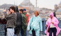 İstanbul yağmura teslim oldu